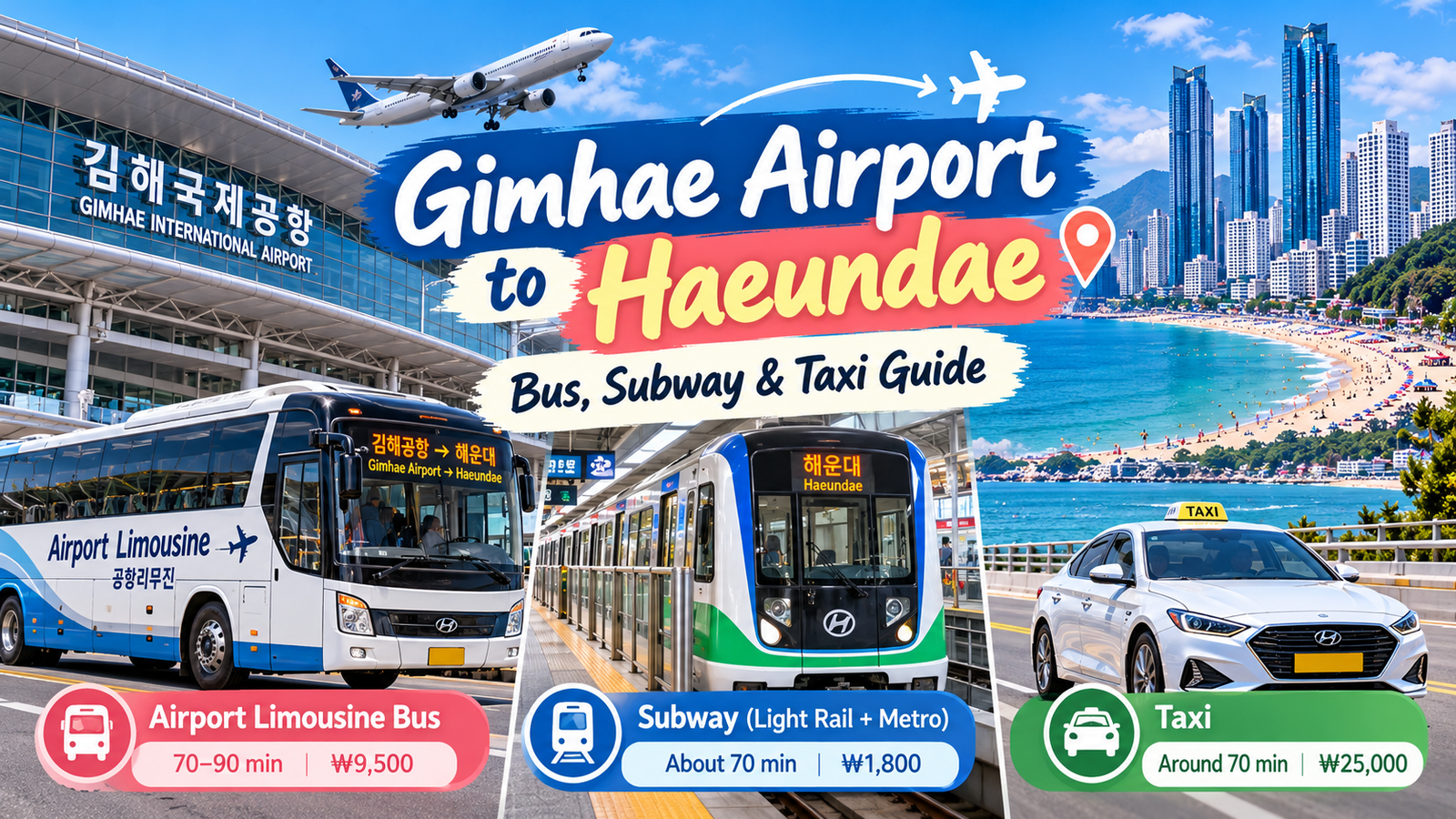 Gimhae Airport to Haeundae